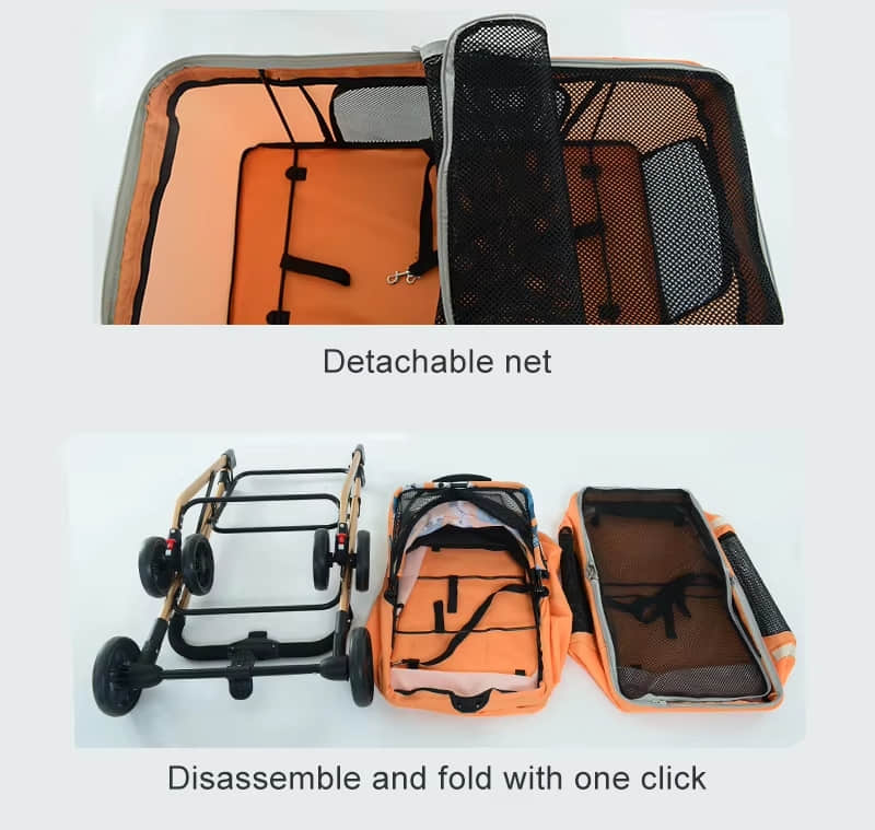 Double Pet Stroller Double Pet Stroller