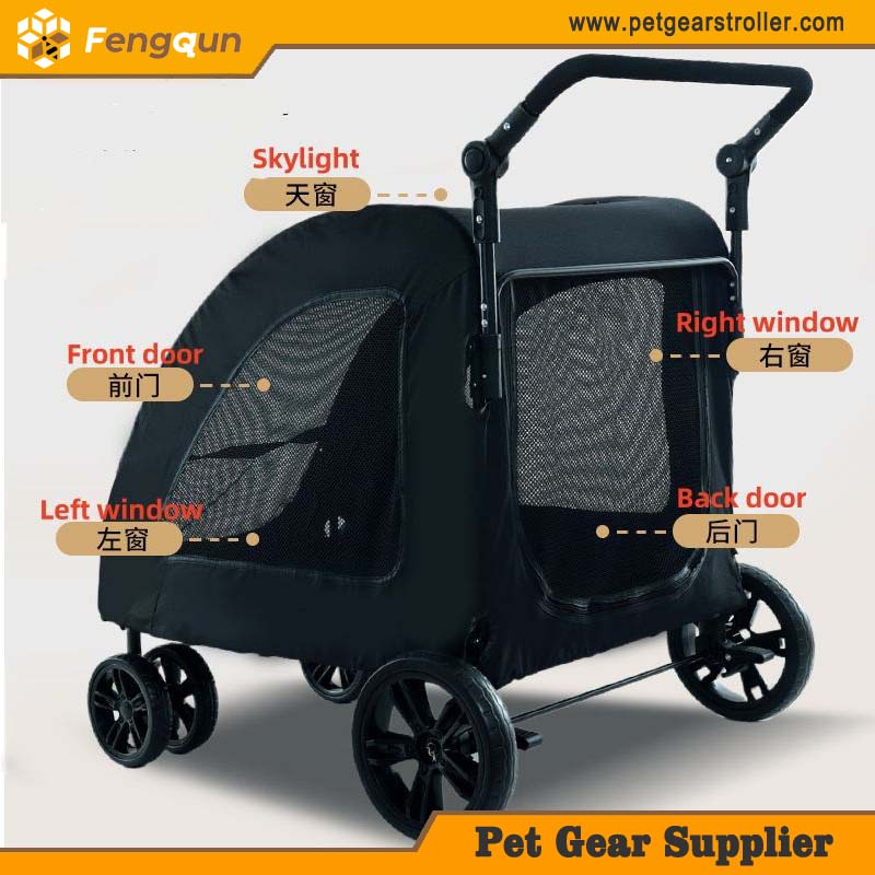 2026 Best Pet Stroller for 2 Dogs: Easy Fold, Detachable Carriers & Senior Pet Friendly