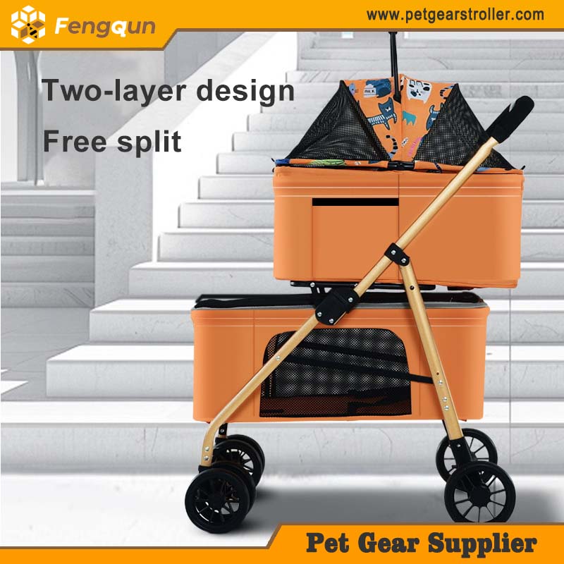 Pet Stroller for 2 Dogs Review: Foldable Double Layer Worth It for Small Dogs?