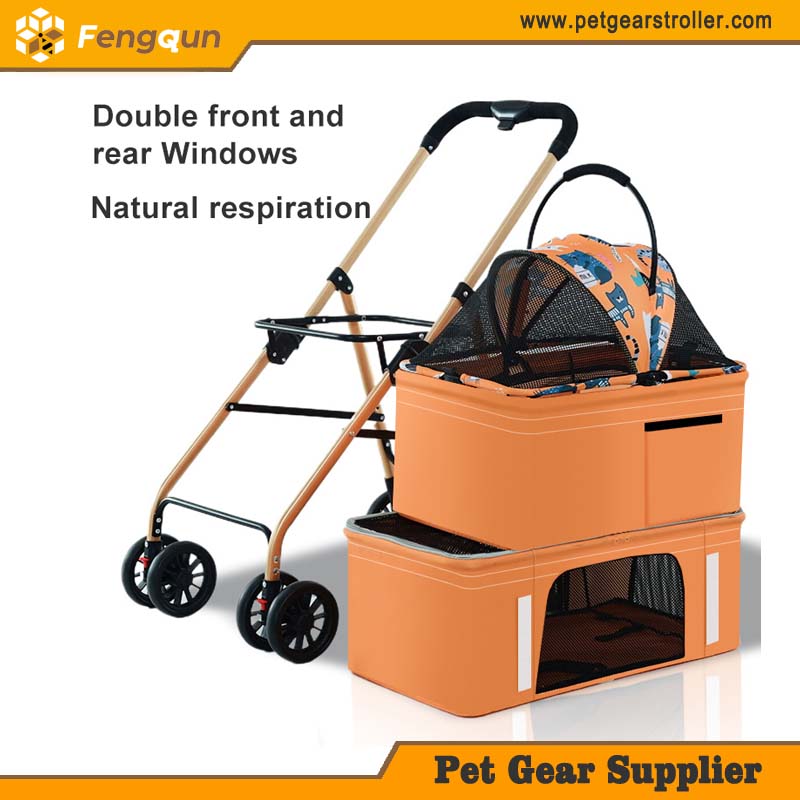 Pet Stroller for 2 Dogs Review: Foldable Double Layer Worth It for Small Dogs?