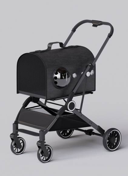 Designing the Braking System of a Pet Stroller Shopping Cart: Without Accidental Locking