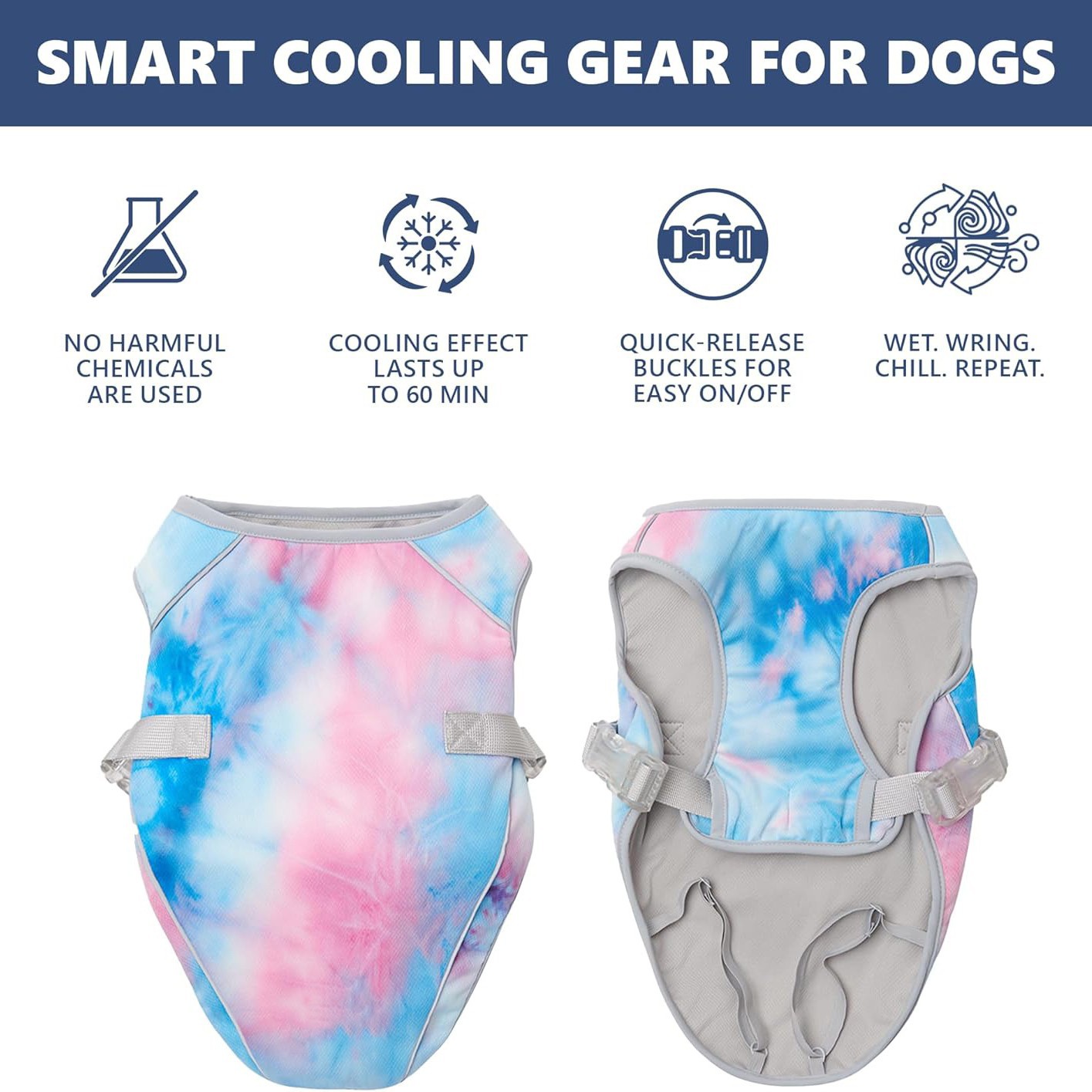 Evaporative Cooling Dog Vest Evaporative Cooling Dog Vest
